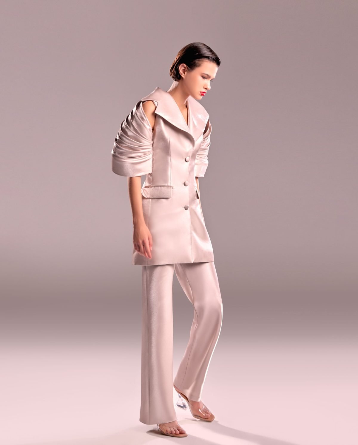Shimmery Mikado Jacket