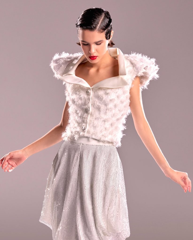 Cropped Lace Jacket 