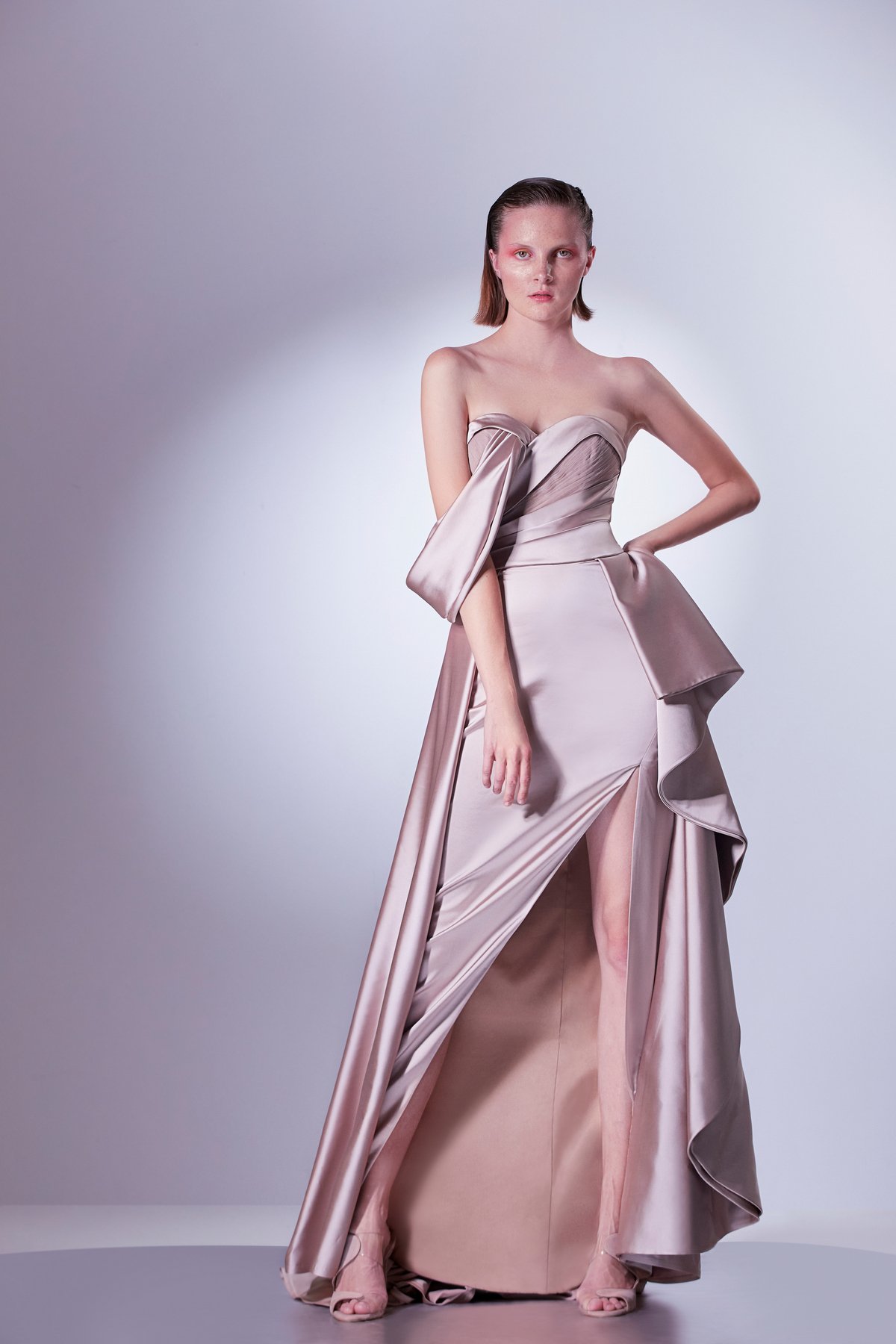 Asymetric Off Shoulder Dress