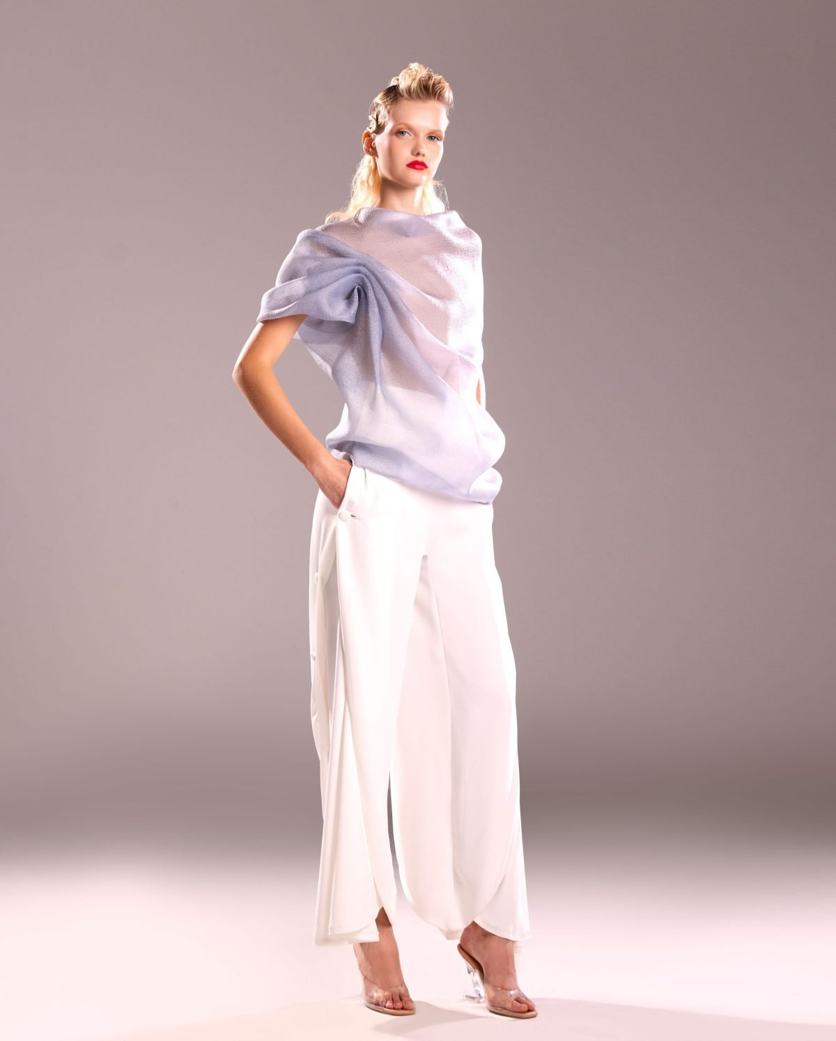 Crepe Two Layered Pants