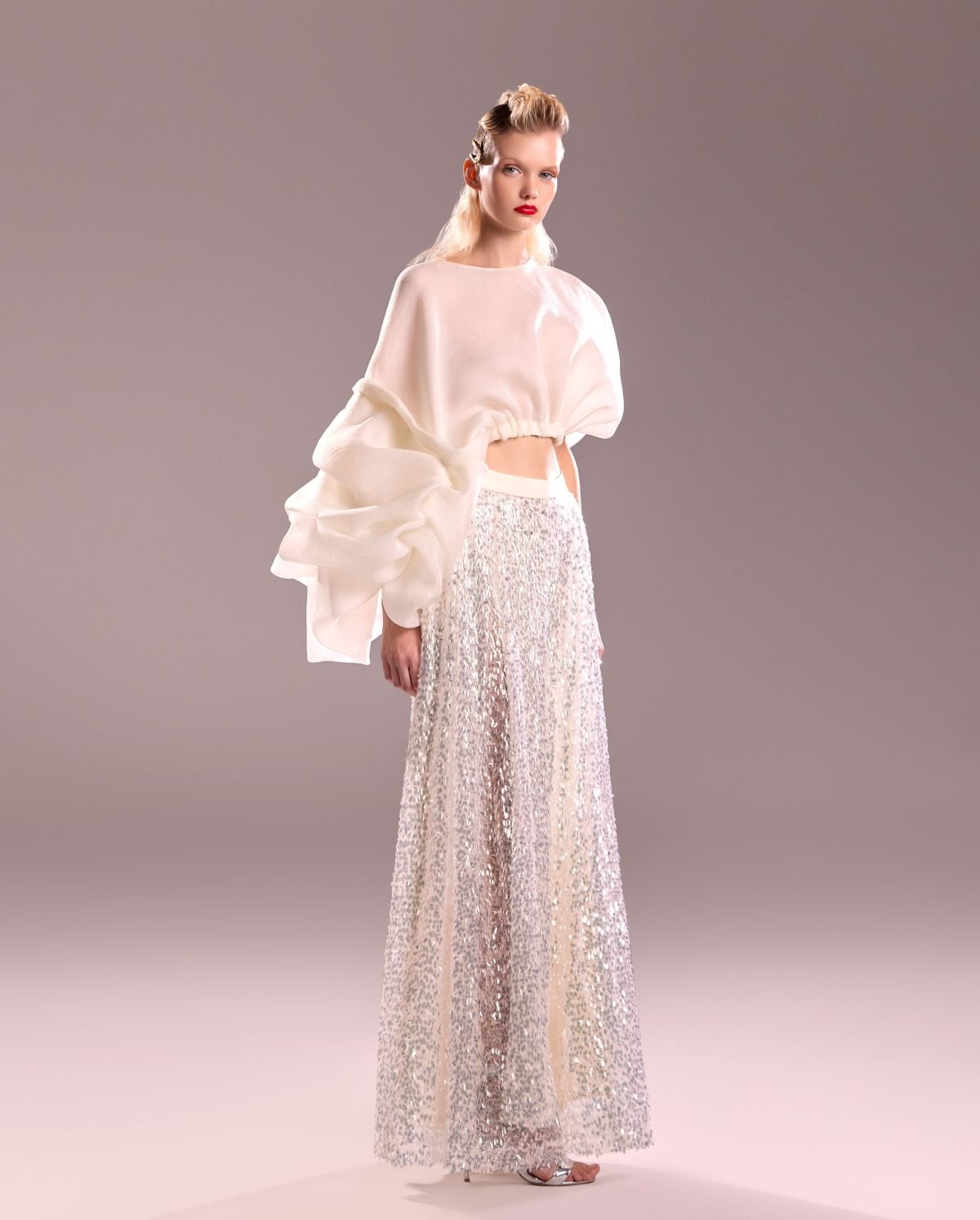 Organza Sheer Top
