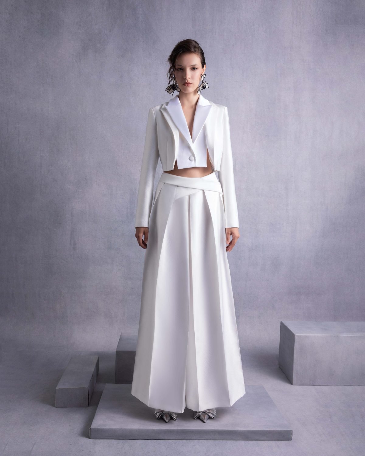 Cropped Piqué and Razmir Jacket