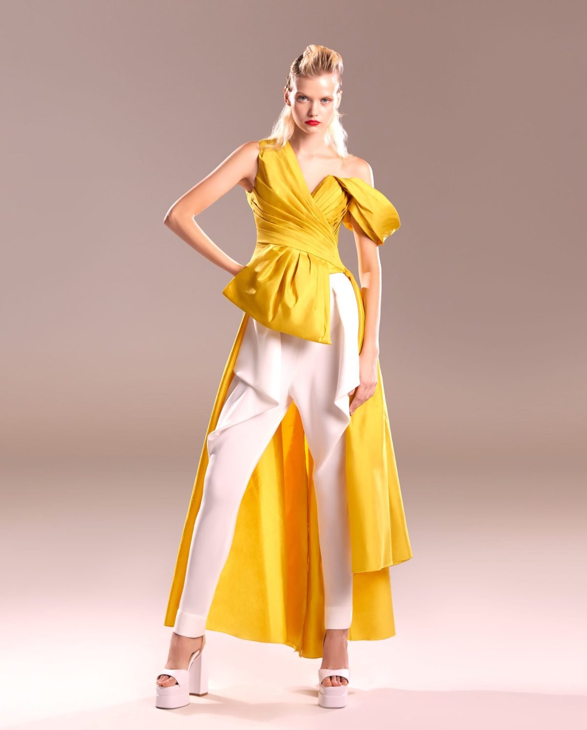 Asymmetric Off Shoulder Top