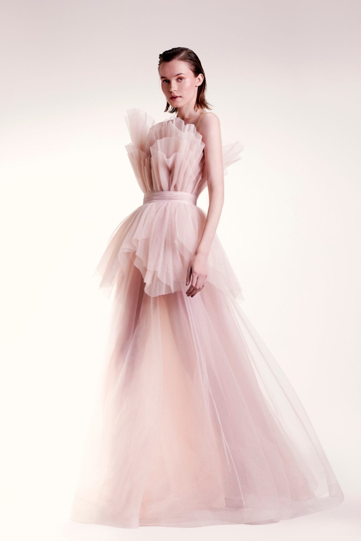 Intricate Shimmery Tulle Dress