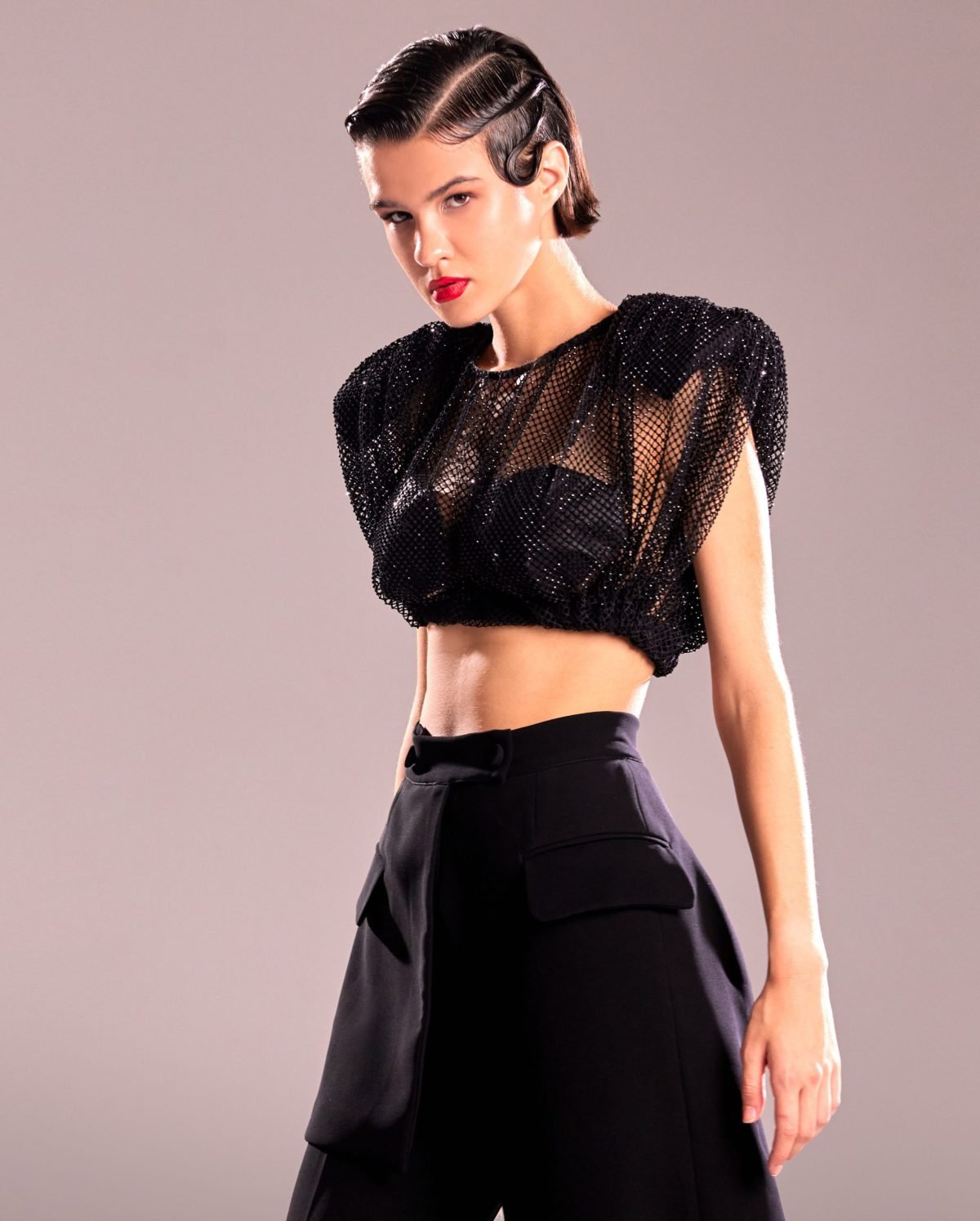 Crystallized Black Top