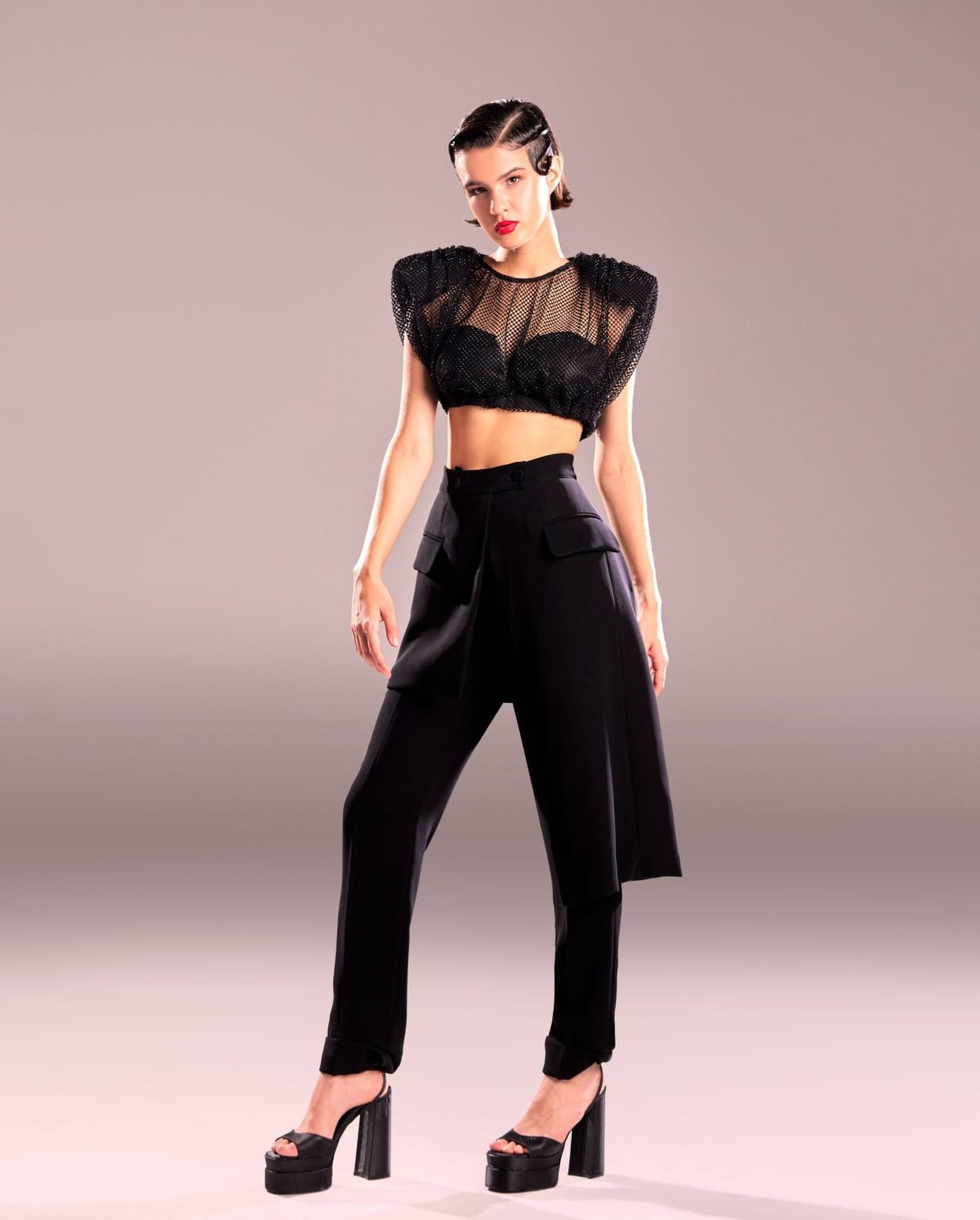 Crystallized Black Top