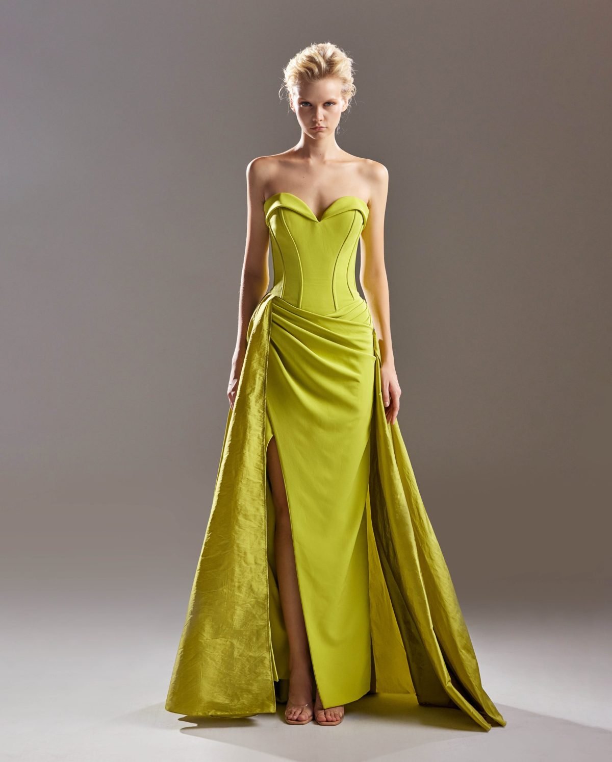 Exotic Lime Corset Dress