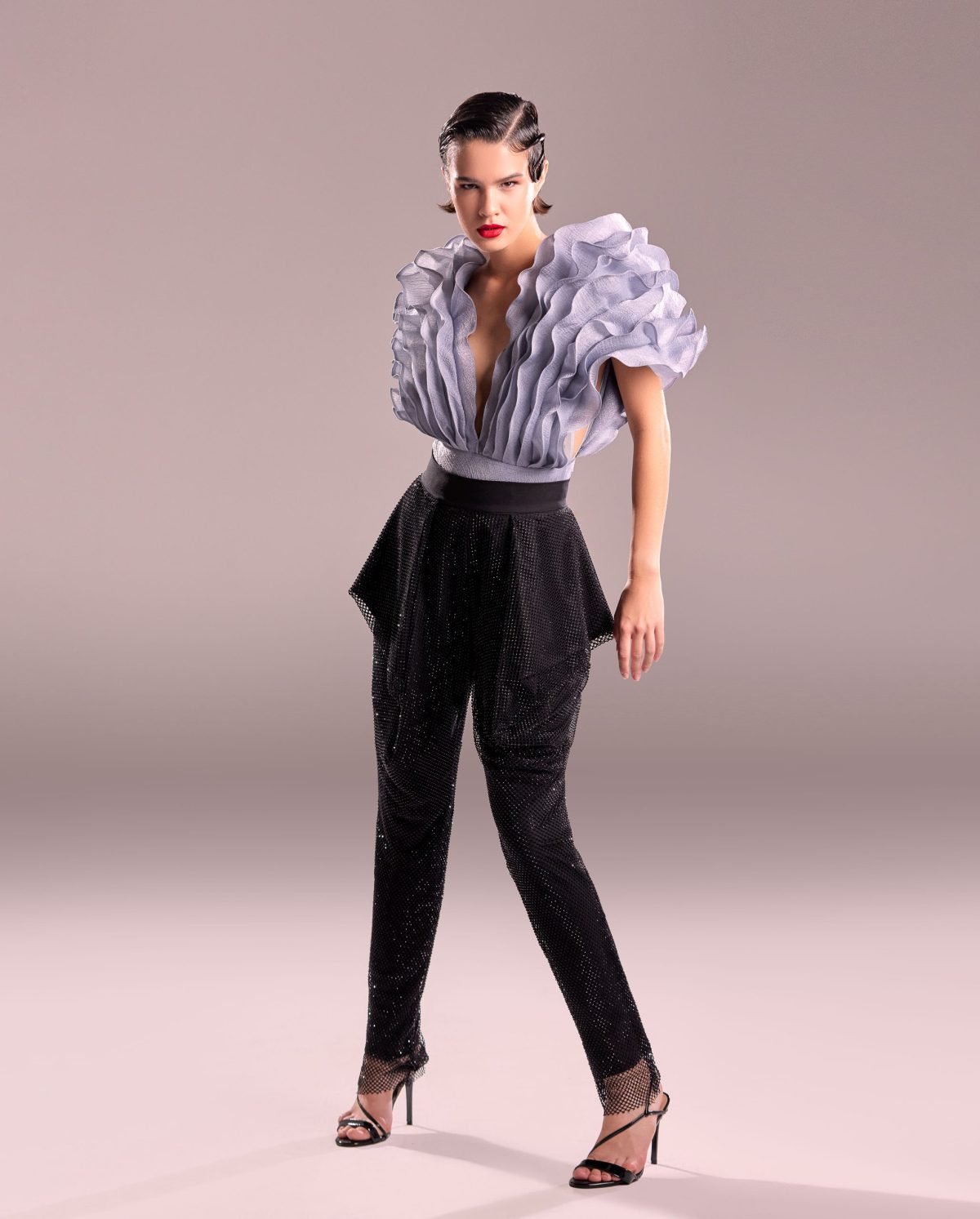 Silver Blue Bodice