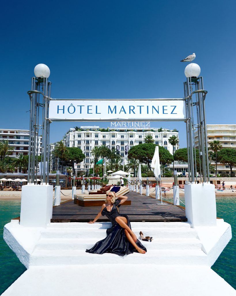 Jenny Gordienko during the 76th annual Cannes film festival
