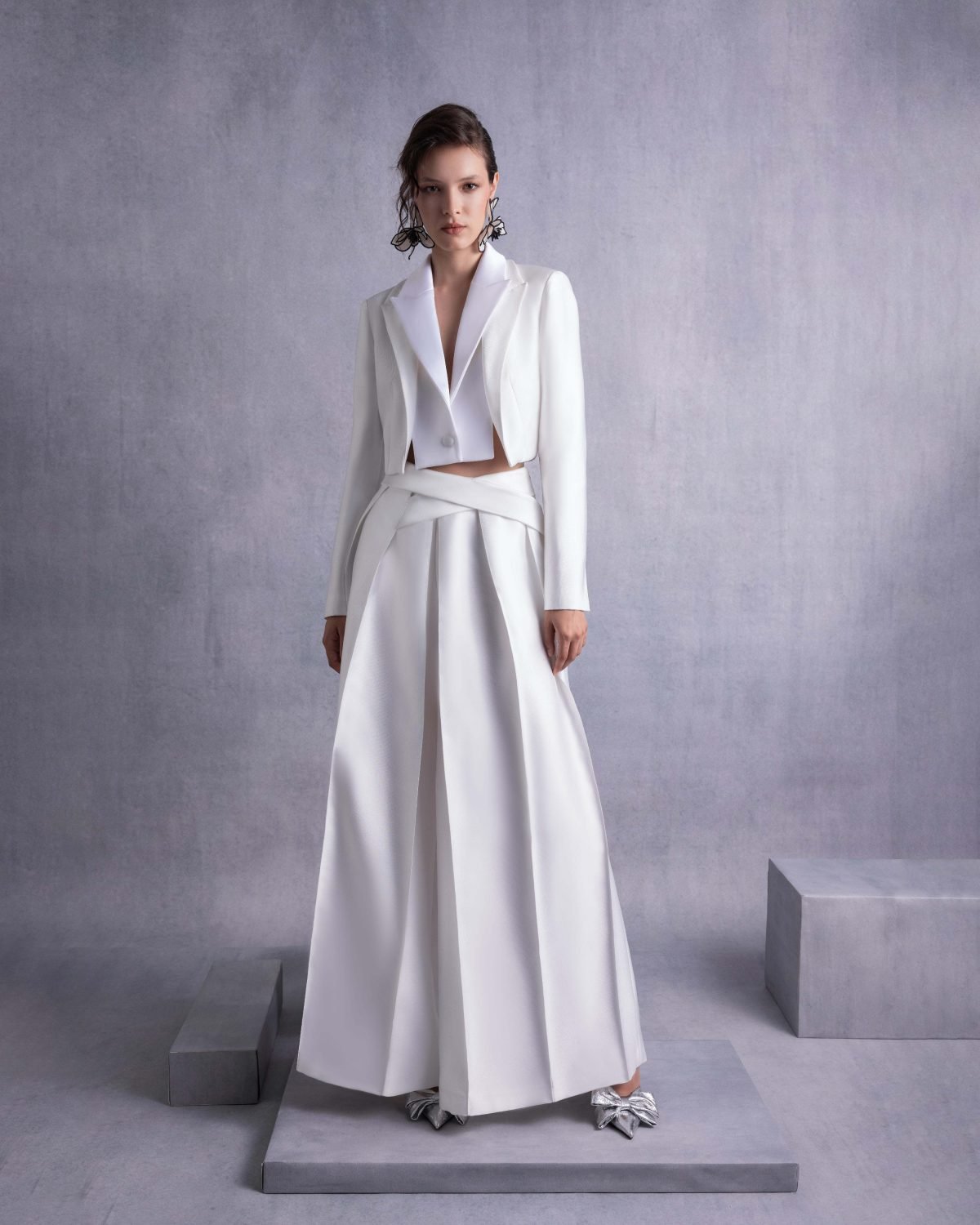 Cropped Piqué and Razmir Jacket