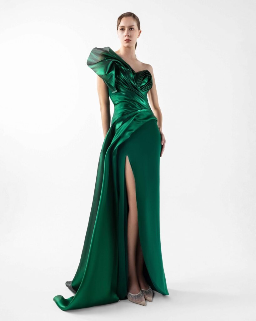 chancery green dress Chancery full length fitted dress, Worn for a few