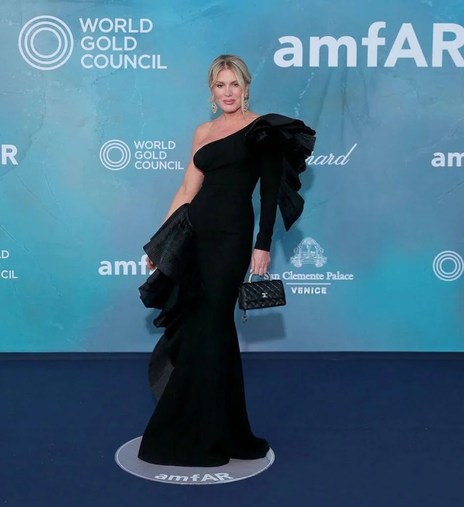 Hofit Golan - amfAR Gala party - The 82nd Venice International Film Festival