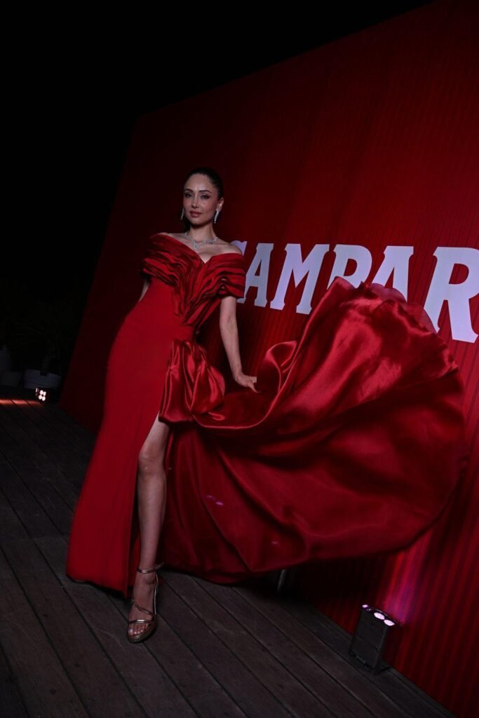 Patricia Contreras - Campari party