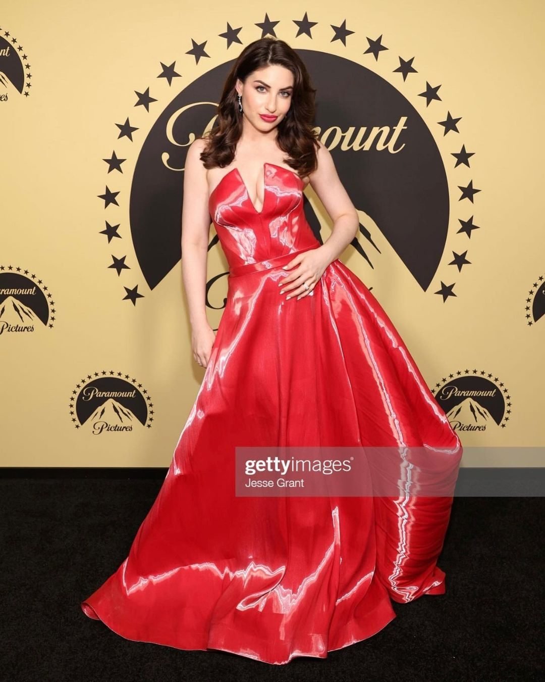 Leah Lamar attending the Paramount Pictures Oscars