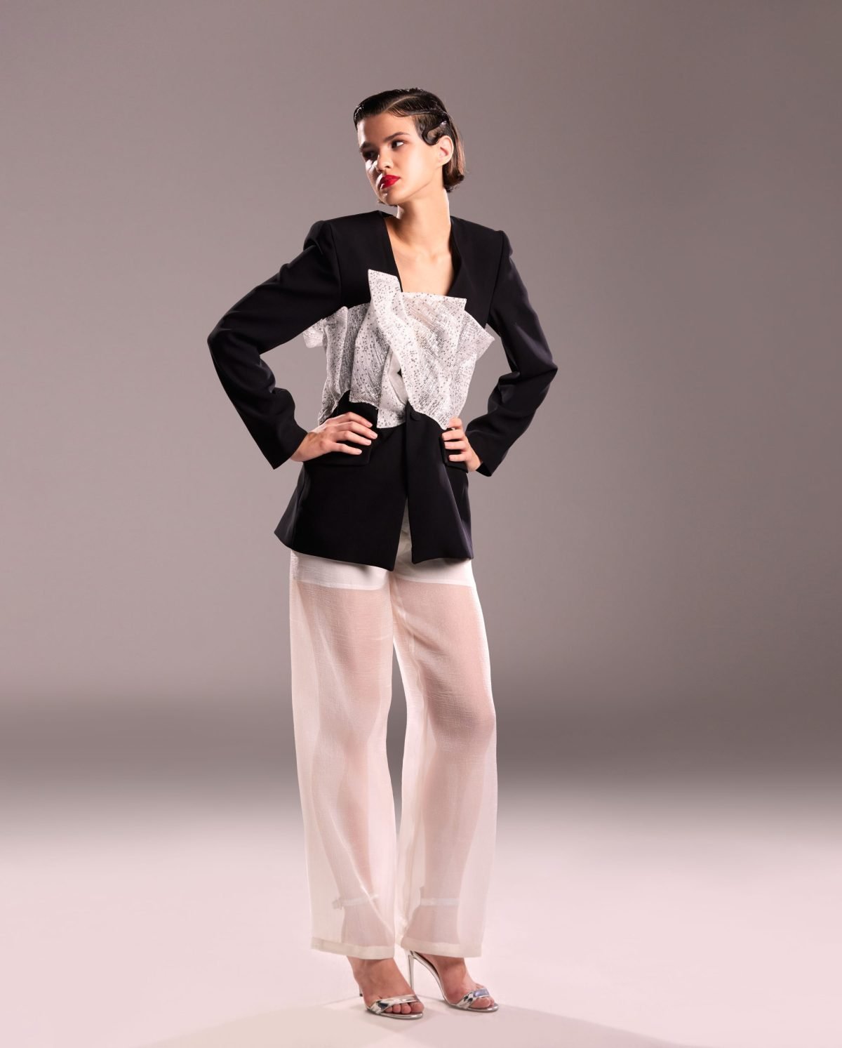 Black and White Jacket