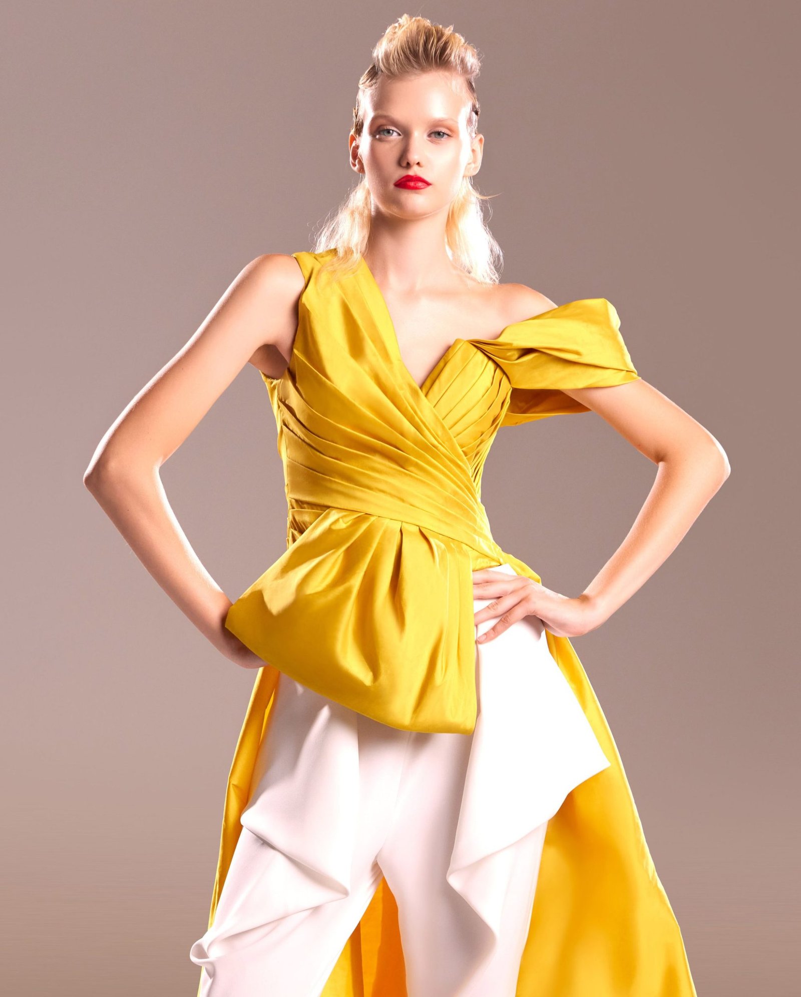 Asymmetric Off Shoulder Top