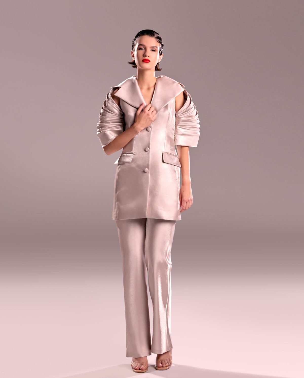 Straight Gold Pants