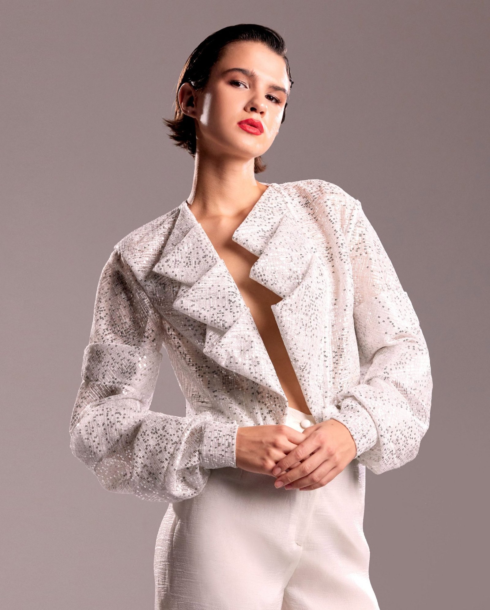 Dazzling White Jacket