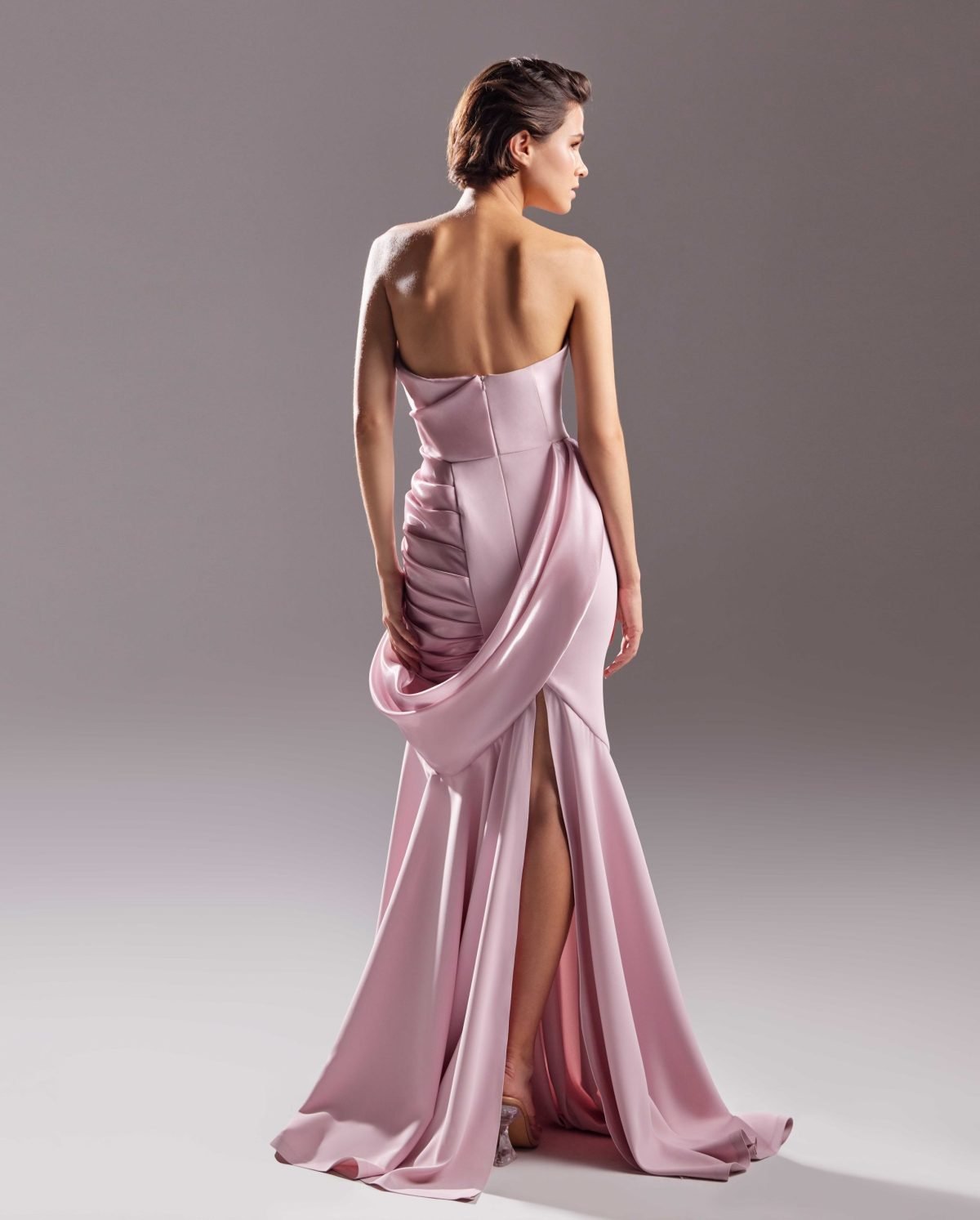 Two Toned Muted Pink Dress