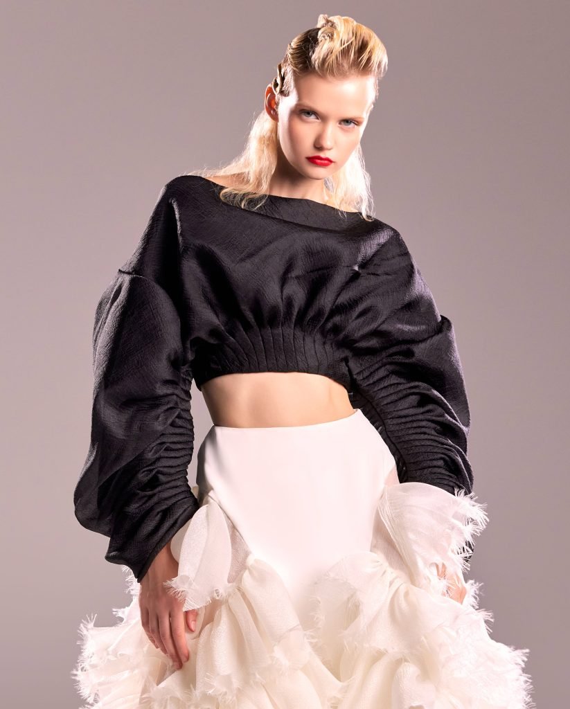 Dramatic Organza Top 
