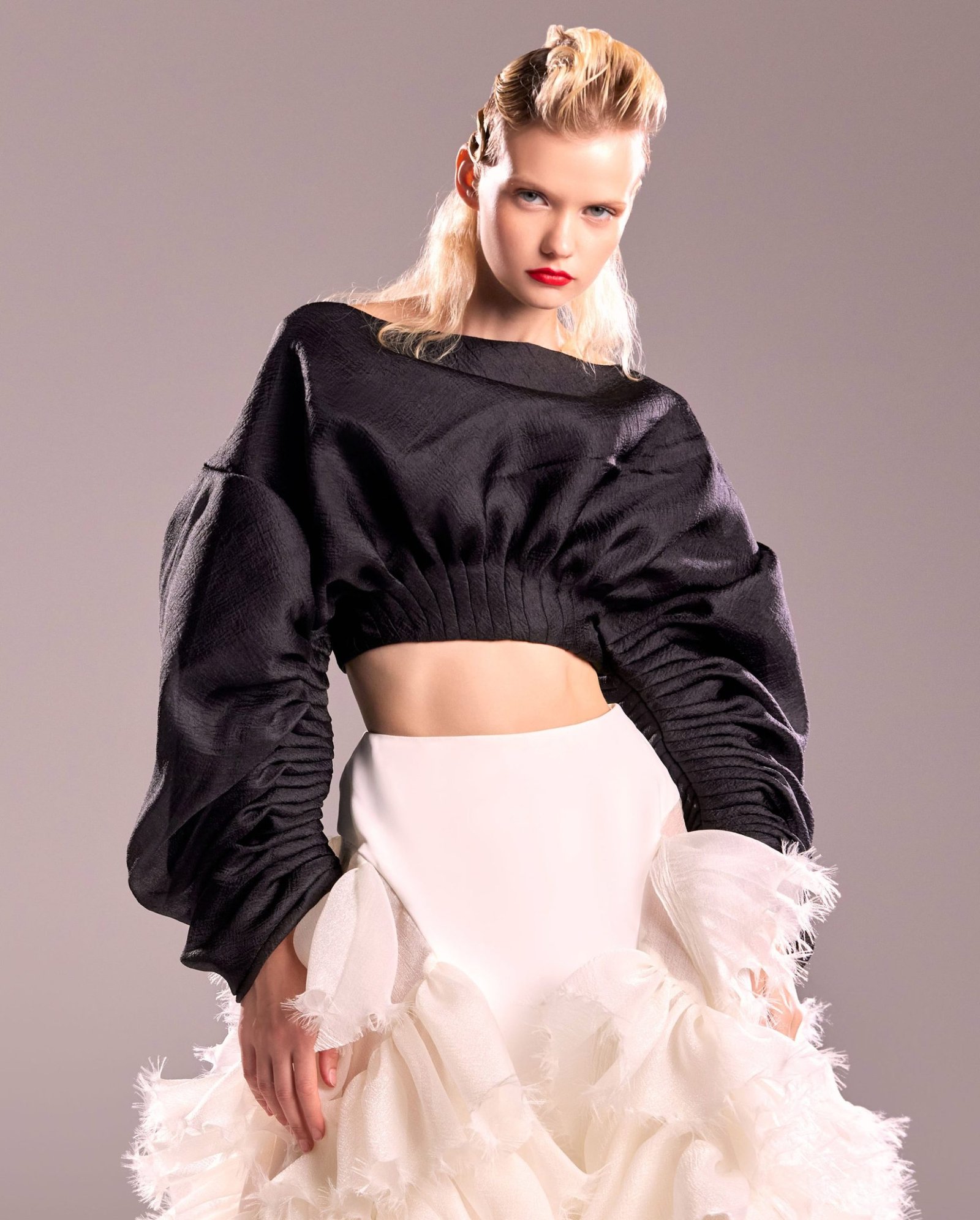 Dramatic Organza Top
