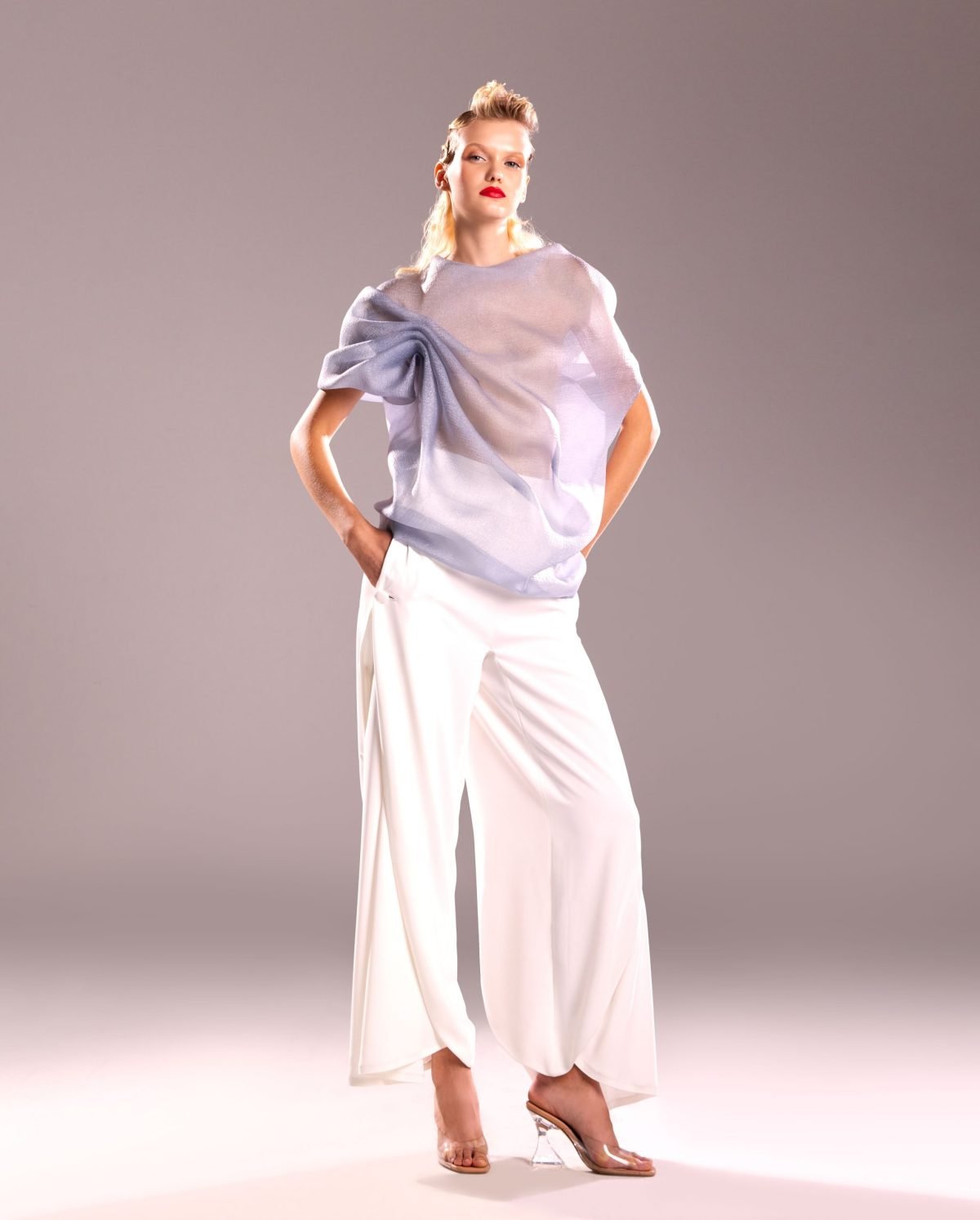 Crepe Two Layered Pants