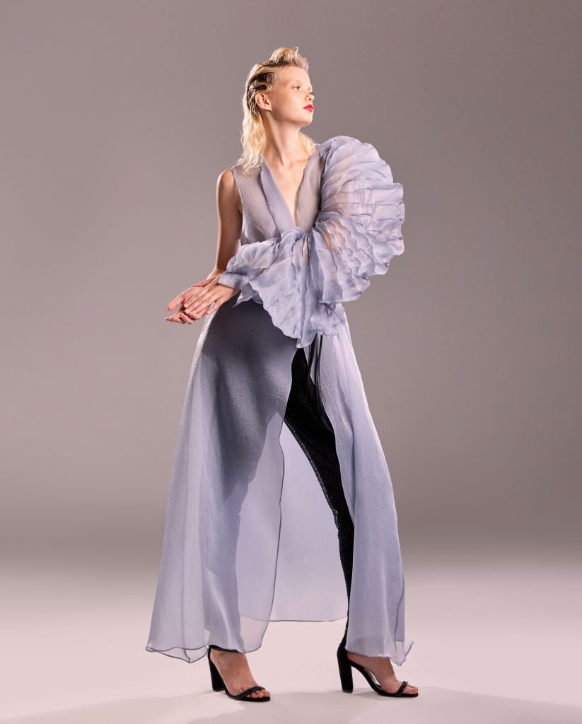 Silver Blue Cape 