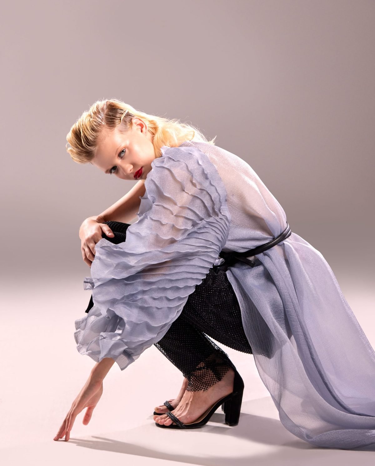 Silver Blue Cape