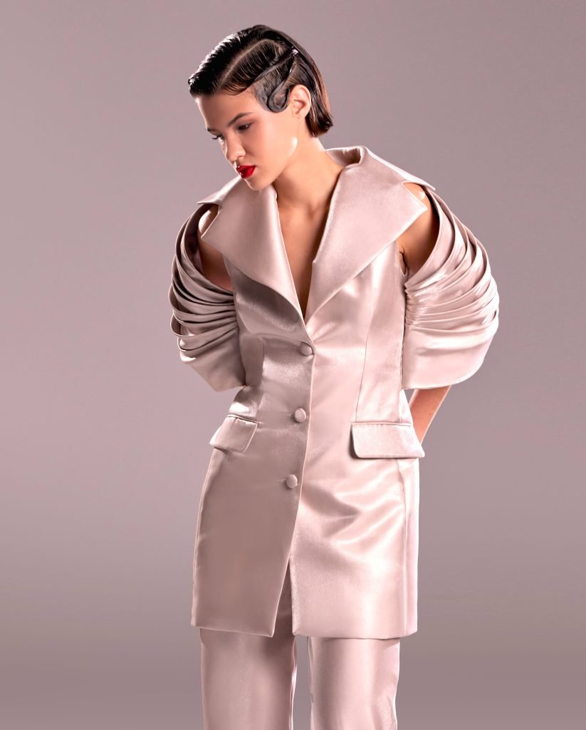 Shimmery Mikado Jacket 