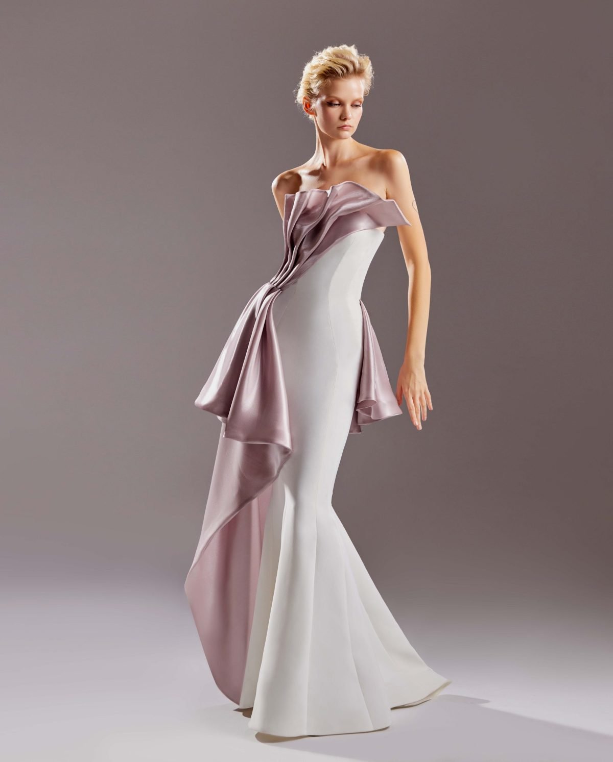 Accentuated Waist Mermaid Dress