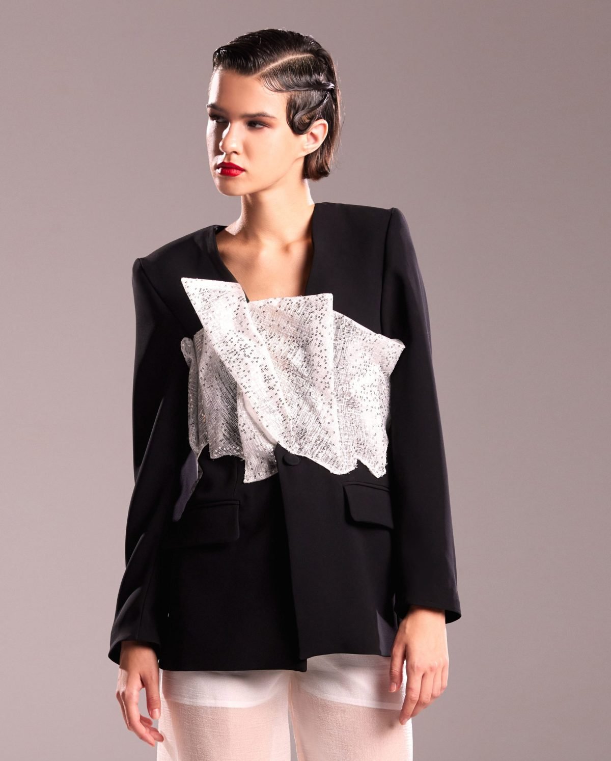 Black and White Jacket