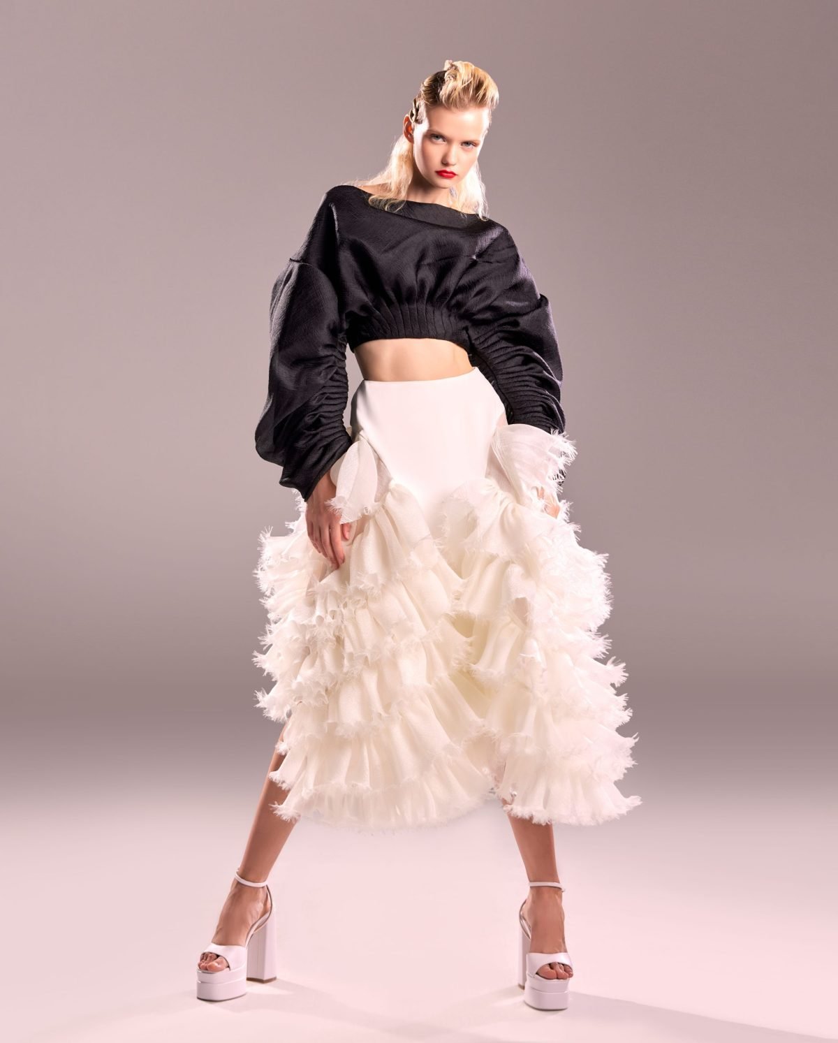 Dramatic Organza Top