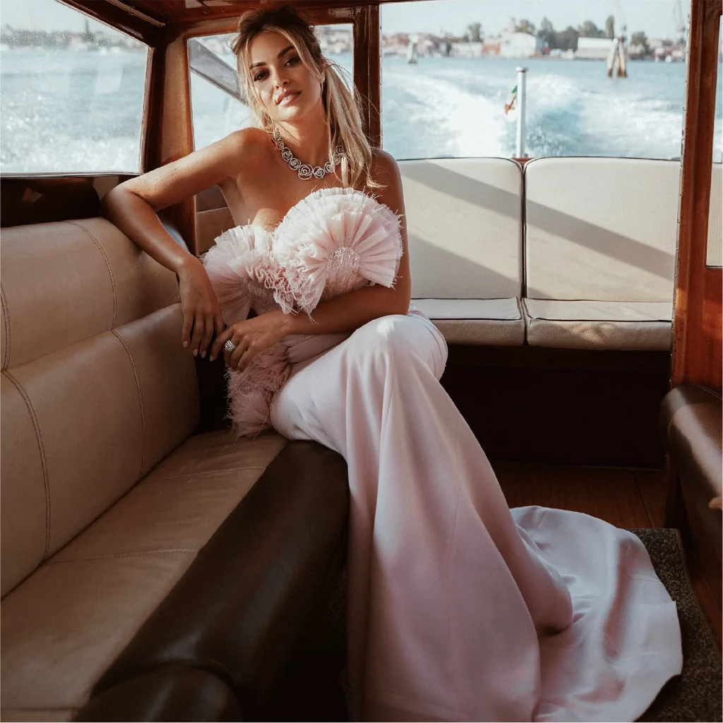 Giulia Gandino at the Venice Film Festival