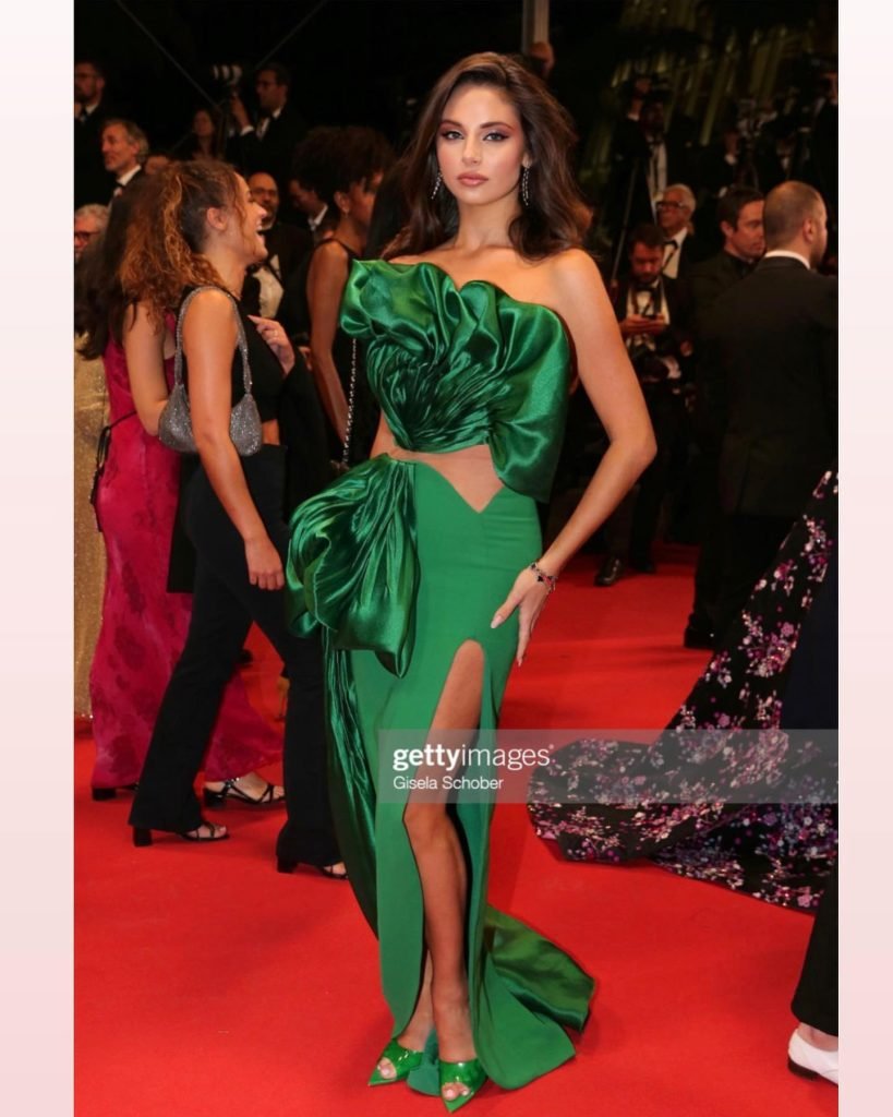 Carina Zavline during the 76th annual Cannes film festival