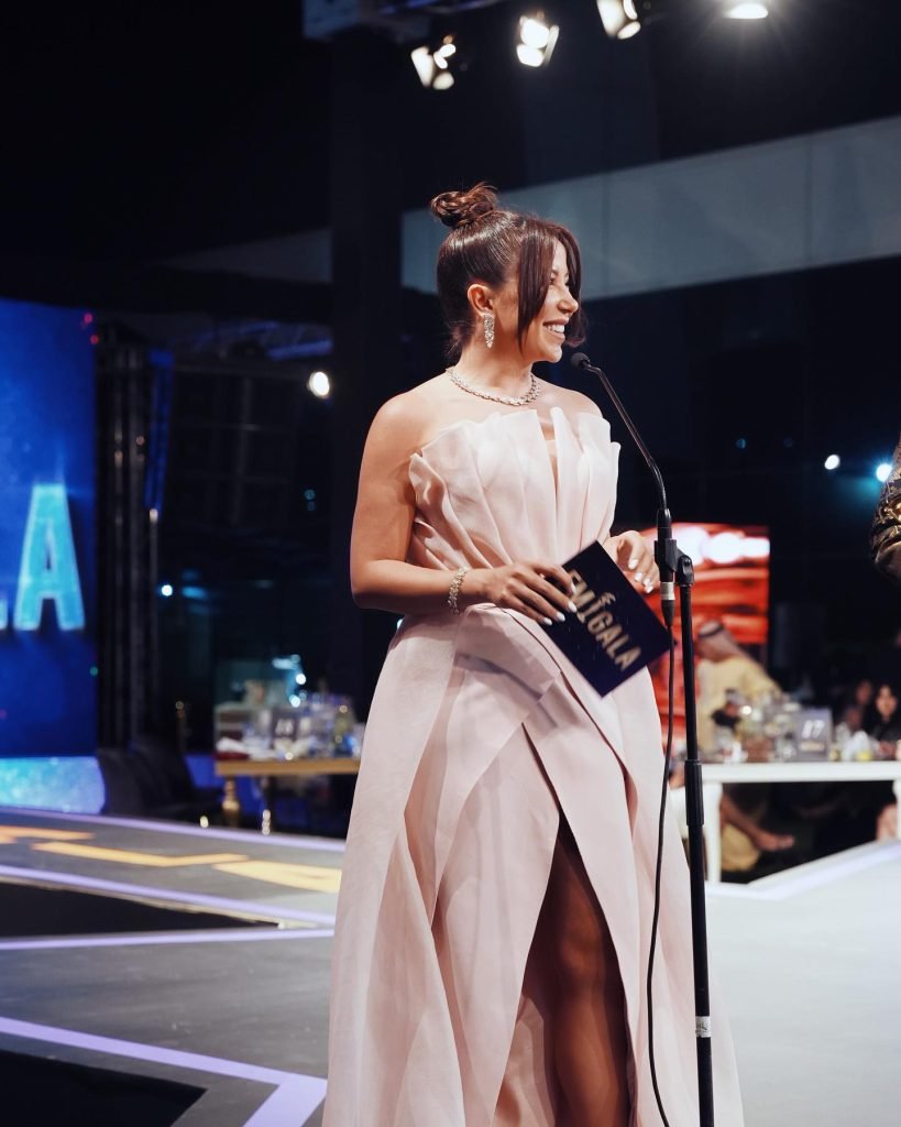 Karole Yammine at the EMIGALA awards