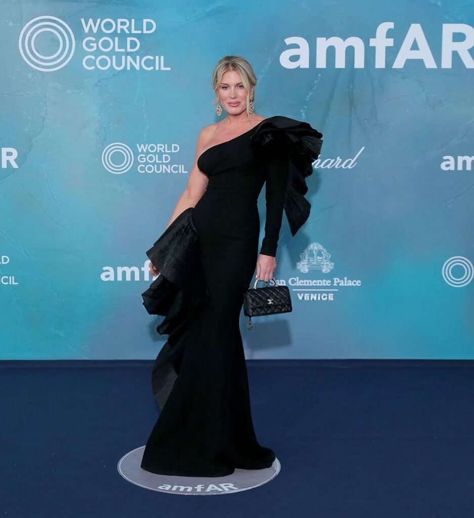 Hofit Golan - amfAR Gala party - The 82nd Venice International Film Festival