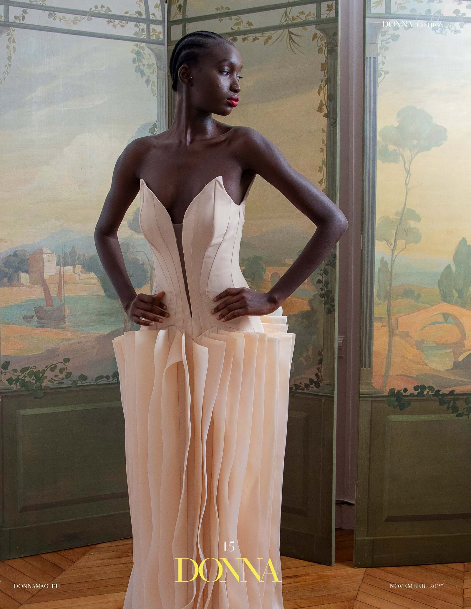 “Le Vol de Giselle” fashion editorial shoot, published by Via Donna Magazine Spain