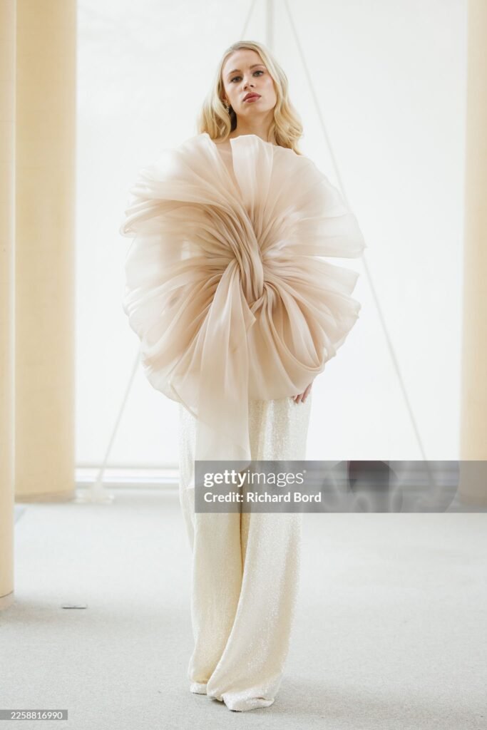 Maren Tschinkel attending the Aelis show as part of Paris Fashion Week Maren Tschinkel attending the Aelis show as part of Paris Fashion Week