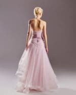 Voluminous Two Toned Pink Dress - Image 3