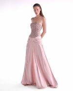 Soft Powder Pink Beauty Woven in Texture and Light - Image 2