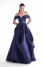 Midnight Nocturne Embellished  Gown