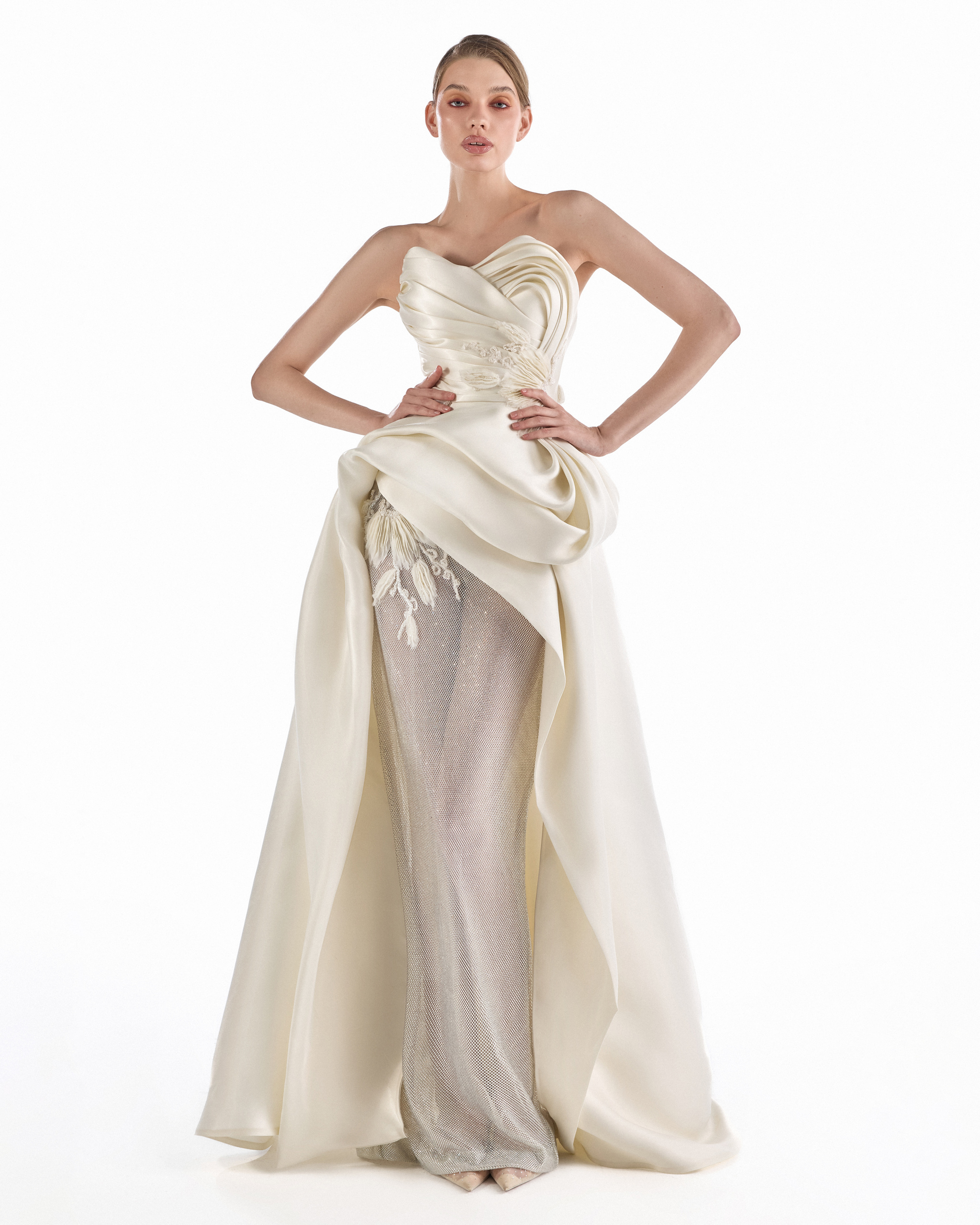 Dialogue of Form and Light Gown