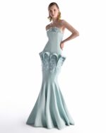 Eclat de Fleur, Mint Mermaid Gown