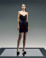 Sculpted Noir Razmir Mini Dress