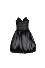 Dark Bloom Liquid Organza Dress - Image 3