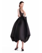 Linear Lace Open Back Midi Dress - Image 5