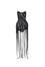 Sparkling Cinched Sequin, Cascading Braids Dress. - Image 2