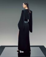 Gathered Wide-Sleeve Cropped Jacket - Image 4