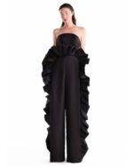 Taffeta Ruffled Overall - Image 4