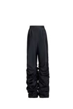 Gathered-Leg Taffeta Statement Pants - Image 3
